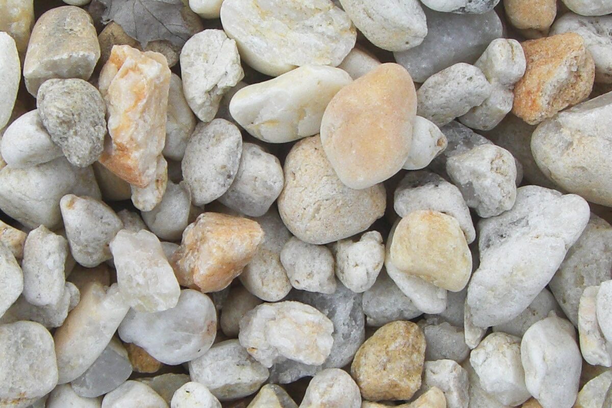 Beach pebbles